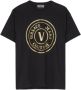 Versace Jeans Couture Zwarte T-shirt en Polo Collectie Black Heren - Thumbnail 3