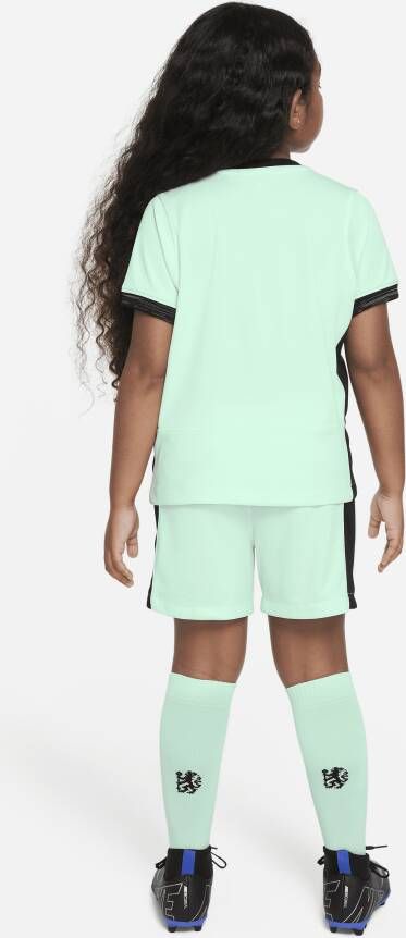 Nike Chelsea FC 2023 24 Derde Dri-FIT driedelig tenue voor kleuters Groen