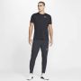 Nike Miler UV hardlooptop met korte mouwen en Dri-FIT voor heren Zwart - Thumbnail 9
