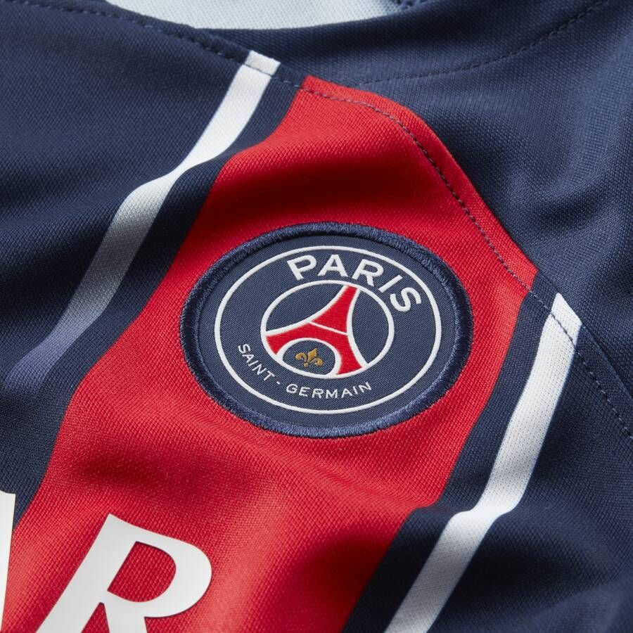 Nike Paris Saint-Germain 2023 24 Thuis Dri-FIT driedelig tenue voor kleuters Blauw