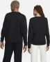 Nike Sportswear Club Fleece Sweatshirt met ronde hals voor dames Zwart - Thumbnail 14