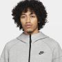 Nike Sportswear Tech Fleece Windrunner Hoodie met rits voor heren Grijs - Thumbnail 4