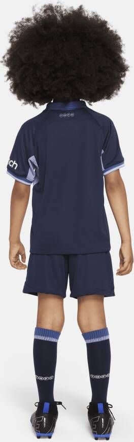 Nike Tottenham Hotspur 2023 24 Uit Dri-FIT driedelig tenue voor kleuters Blauw