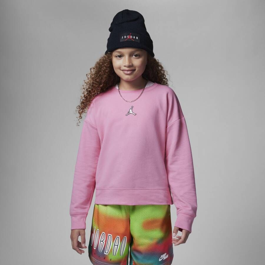 Jordan Essentials Sweatshirt voor meisjes Roze