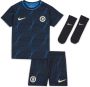 Nike Chelsea FC 2023 24 Uit Dri-FIT driedelig tenue voor baby's peuters Blauw - Thumbnail 1