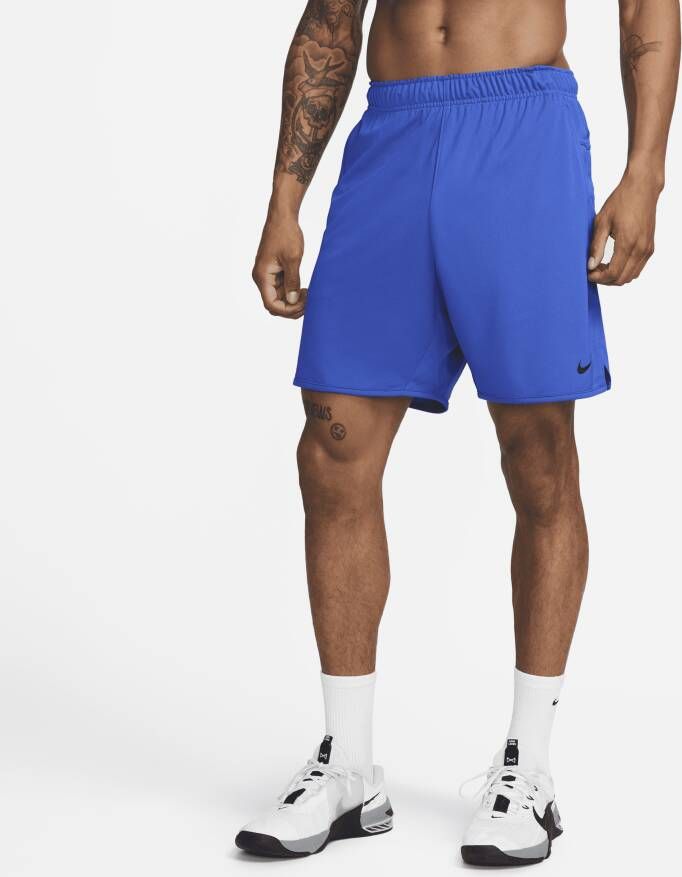 Nike Totality Dri-FIT multifunctionele niet-gevoerde herenshorts (18 cm) Blauw
