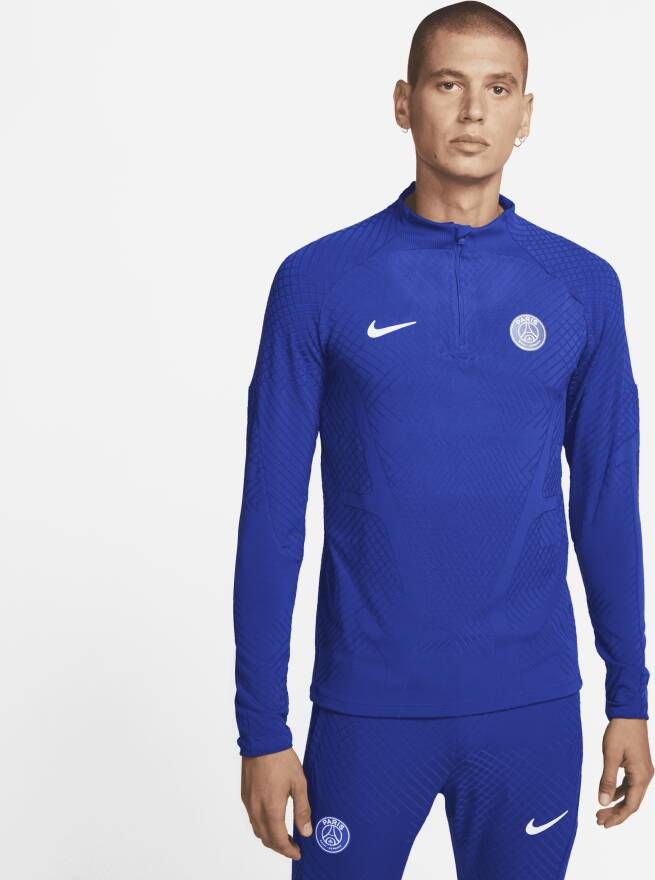 Nike Paris Saint-Germain Strike Elite ADV Dri-FIT knit voetbaltrainingstop voor heren Blauw