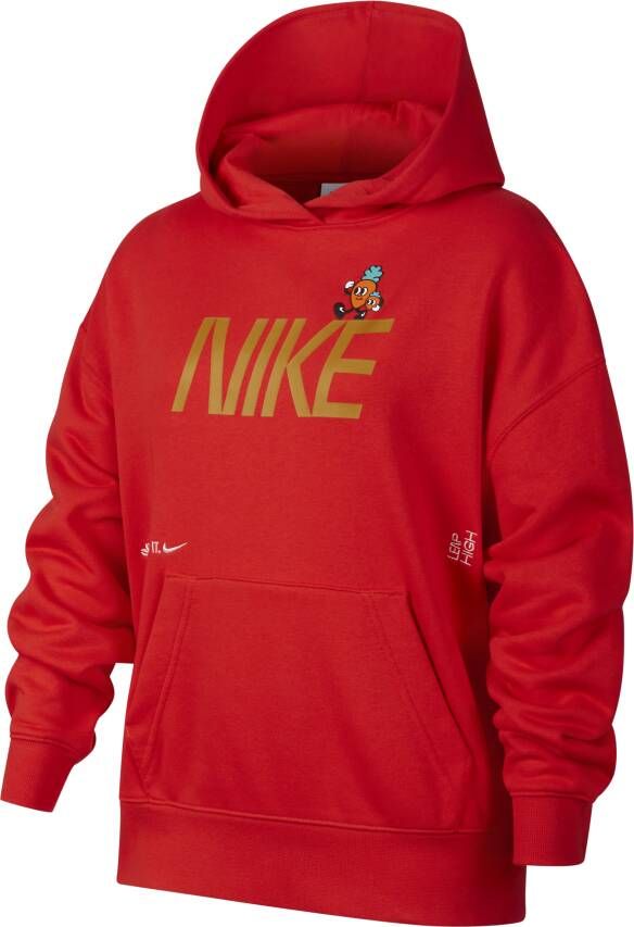 Nike Sportswear Fleecehoodie voor kids Rood