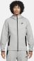 Nike Sportswear Tech Fleece Windrunner Hoodie met rits voor heren Grijs - Thumbnail 1