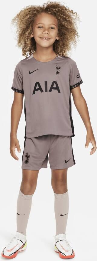 Nike Tottenham Hotspur 2023 24 Derde Dri-FIT driedelig tenue voor kleuters Bruin