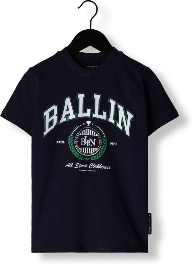 BALLIN Jongens Polo's & T-shirts 23017115 Donkerblauw