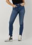 Calvin Klein Skinny fit jeans High rise skinny met lederen label aan de achterkant van de tailleband - Thumbnail 1