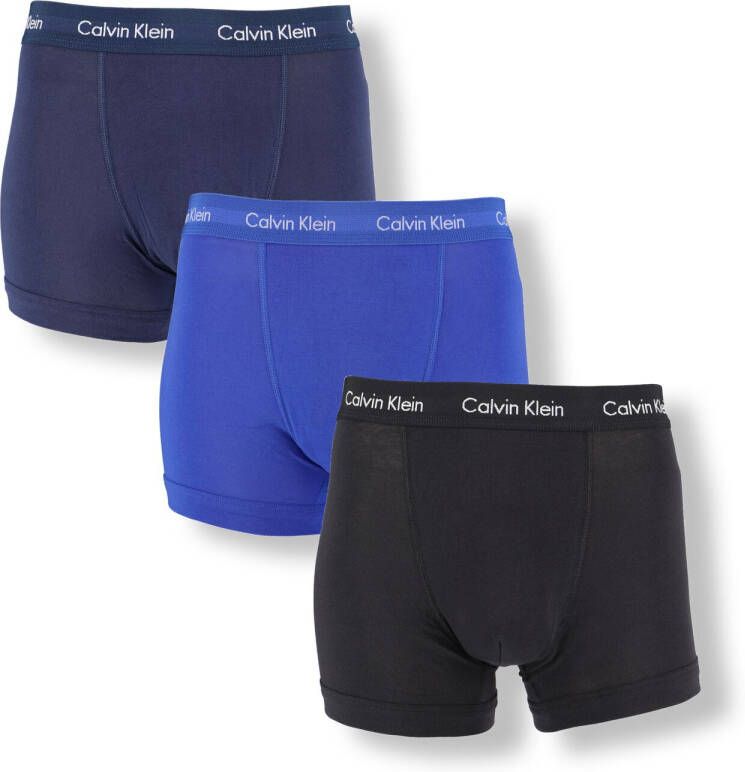 CALVIN KLEIN UNDERWEAR Calvin Klein Heren Boxershorts 3-pack Trunks Multi