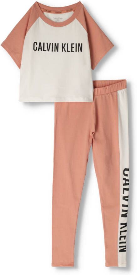 CALVIN KLEIN UNDERWEAR Calvin Klein Nachtkleding Knit Pj Set Roze