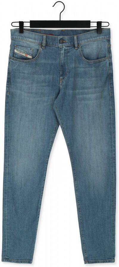 Diesel Blauwe Denim 5-Pocket Jeans Blue Heren