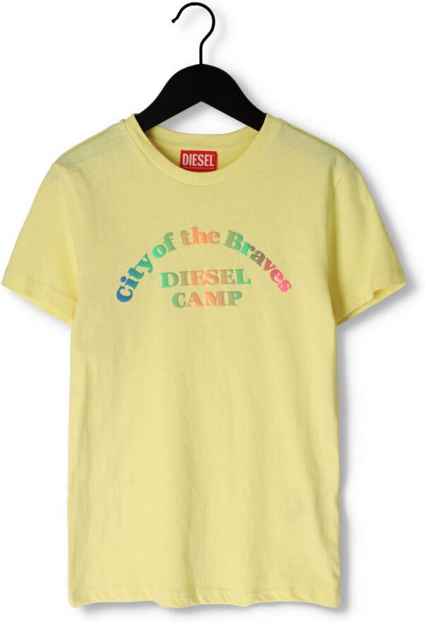 DIESEL Meisjes Tops & T-shirts Tinyc1 Geel