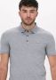 BOSS Menswear gemêleerde slim fit polo Passenger light pastel grey - Thumbnail 8