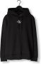 Calvin Klein Zwarte Sweaters met Monogram Logo Black Heren - Thumbnail 6