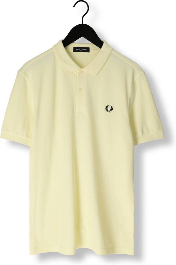 FRED PERRY Heren Polo's & T-shirts Plain Shirt Geel