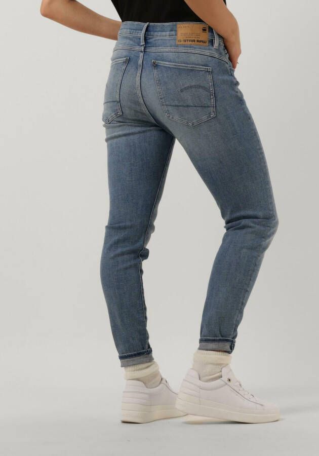 G-STAR RAW Dames Jeans Lhana Skinny Blauw