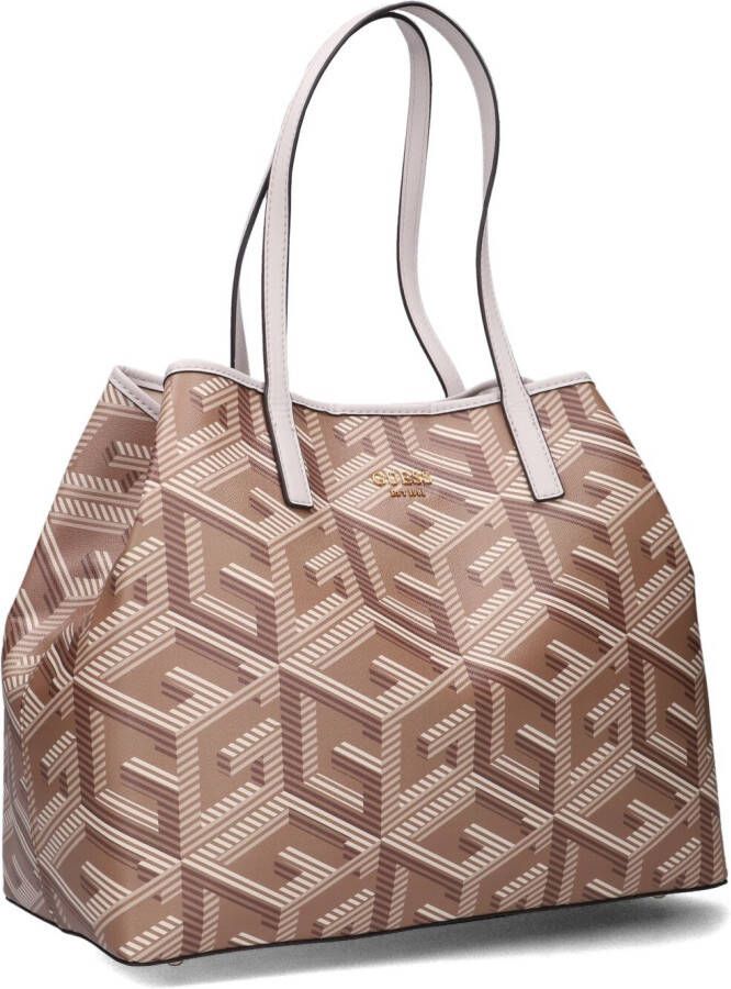 Guess Taupe Shopper Vikky Large Tote