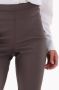 Knit-ted Faux leather legging Amber taupe - Thumbnail 5