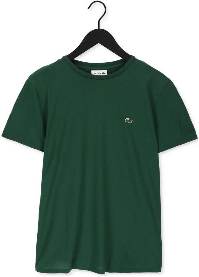 LACOSTE Heren Polo's & T-shirts 1ht1 Men's Tee-shirt 1121 Donkergroen