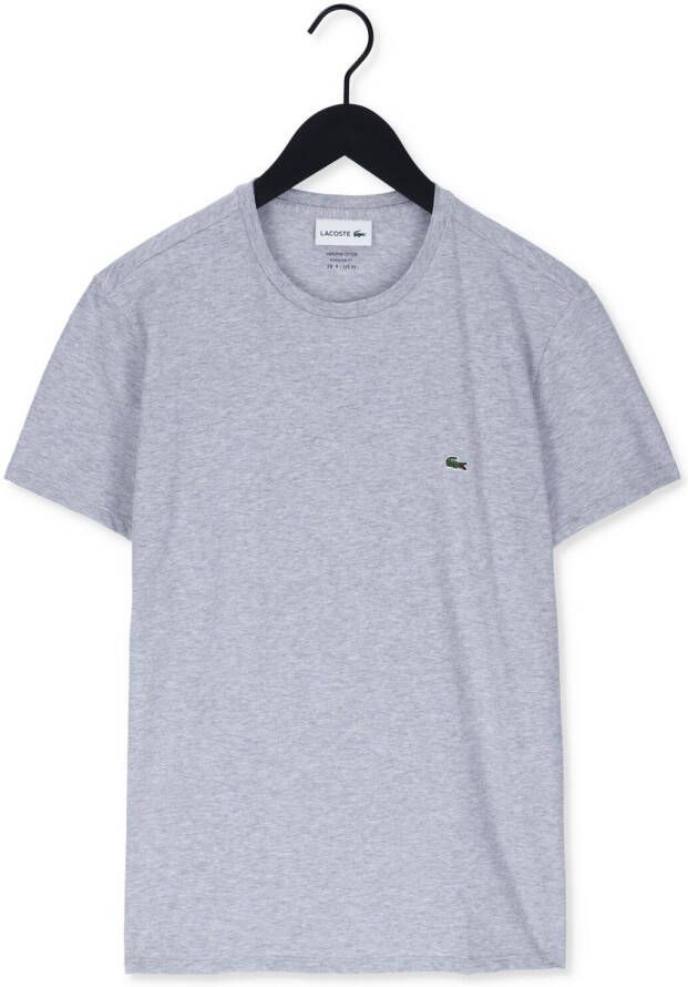 LACOSTE Heren Polo's & T-shirts 1ht1 Men's Tee-shirt 1121 Lichtgrijs