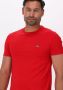 LACOSTE Heren Polo's & T-shirts 1ht1 Men's Tee-shirt 1121 Rood - Thumbnail 5