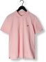 Lacoste Klassieke Katoenen T-shirts en Polos in Roze Pink Heren - Thumbnail 6