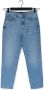 Lee cropped high waist straight jeans Carol light blue denim - Thumbnail 3