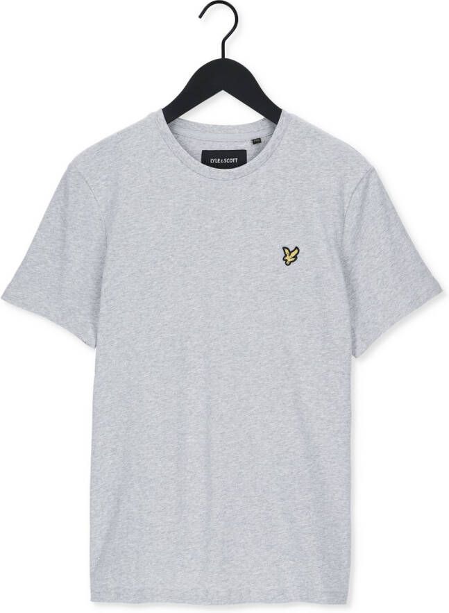 LYLE & SCOTT Heren Polo's & T-shirts Plain T-shirt Grijs