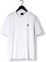 Lyle & Scott Heren Polo & T-shirt Slub Tee White Heren - Thumbnail 3
