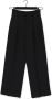 My Essential Wardrobe high waist wide leg pantalon van gerecycled polyester zwart - Thumbnail 3
