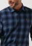 PME Legend Blauwe Casual Overhemd Long Sleeve Shirt Ctn Yarn Dyed Twill Check - Thumbnail 8