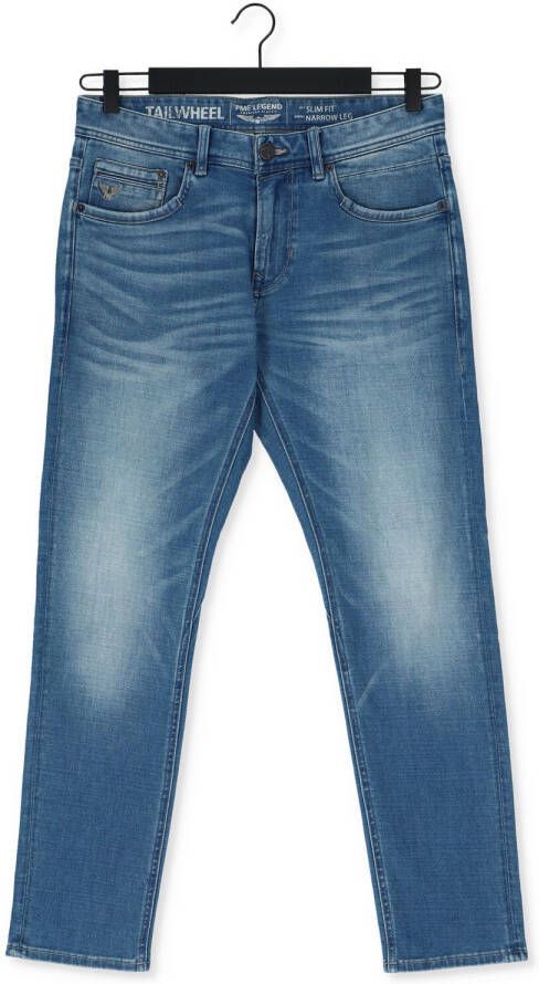 PME LEGEND Heren Jeans Tailwheel Soft Mid Blue Donkerblauw