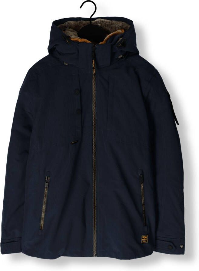 PME LEGEND Heren Jassen Semi Long Jacket Snowpack Icon 2.0 Trail Ripstop Donkerblauw