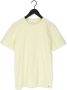 PUREWHITE Heren Polo's & T-shirts 22010121 Geel - Thumbnail 3