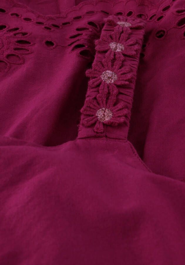 SCOTCH & SODA Meisjes Jurken Layered Broderie Anglaise Midi Dress Roze