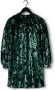 Silvian Heach Pailletten jurk met dierenprint Masaharu groen - Thumbnail 3