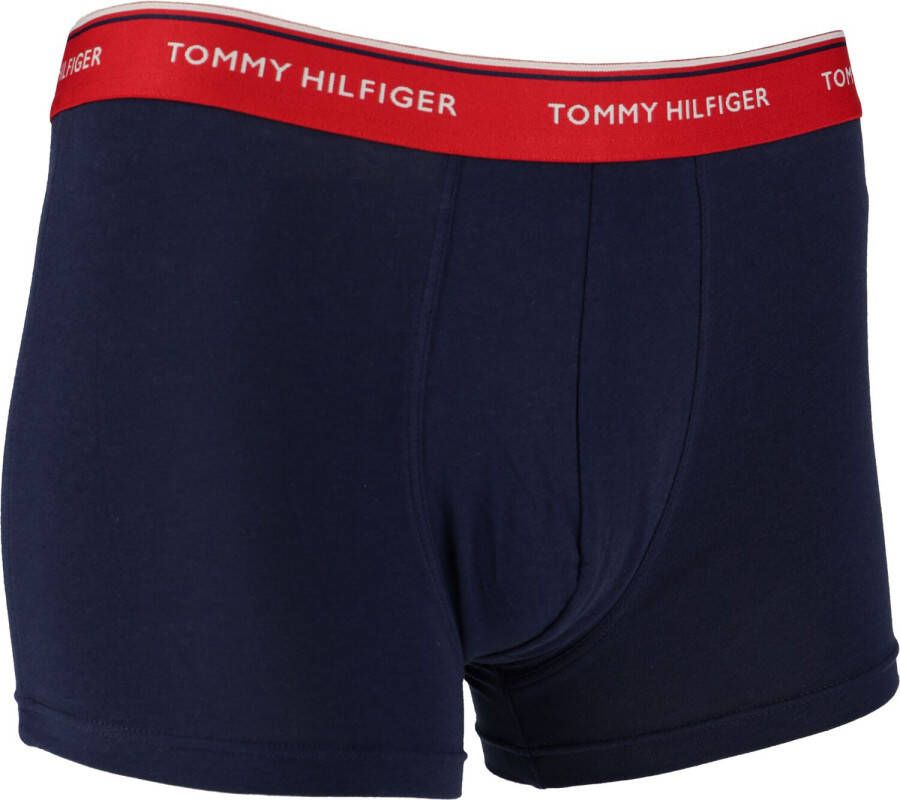 TOMMY HILFIGER UNDERWEAR Tommy Hilfiger Heren Boxershorts 3p Trunk Donkerblauw