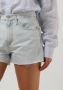 TOMMY JEANS Dames Jeans Hot Pant Short Bg0018 Lichtblauw - Thumbnail 3