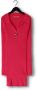 TOMMY JEANS Dames Jurken Tjw Collar Badge Sweater Dress Roze - Thumbnail 4