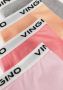 VINGINO shorts set van 7 roze multicolor Slip Meisjes Stretchkatoen Effen 134 140 - Thumbnail 3