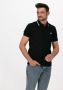 Fred Perry Slim Fit Twin Tipped Polo in Navy Snow White Mar Grass Blue Heren - Thumbnail 1