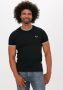 Fred Perry Heren T-shirt met dubbele streep decoratie Black Heren - Thumbnail 1