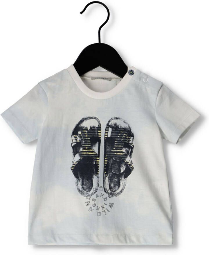 IKKS Baby Tops & T-shirts Tee Shirt Mc Lichtblauw