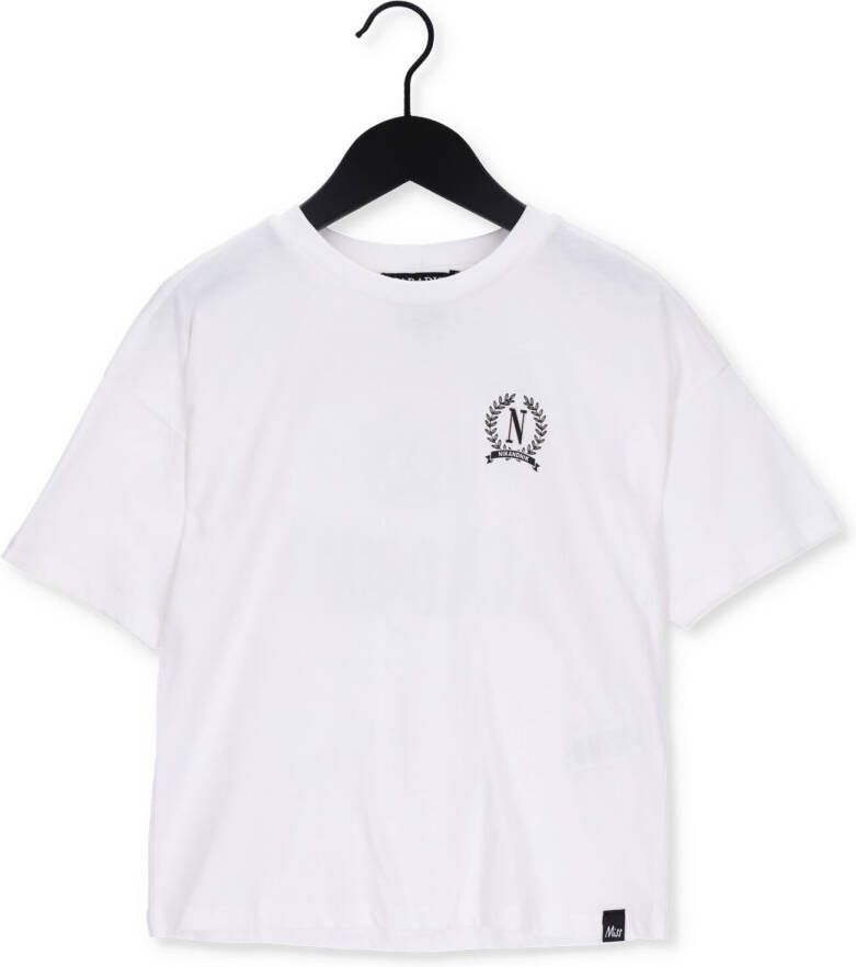 NIK & NIK Meisjes Tops & T-shirts Academy T-shirt Wit