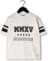 NIK&NIK T-shirt MMXV College van biologisch katoen wit Meisjes Katoen (duurzaam) Ronde hals 128 - Thumbnail 1