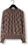 NoBell top Tommy van gerecycled polyester bruin beige paars All over print 170 176 - Thumbnail 1